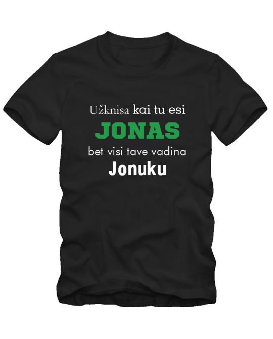 Jonas Jonukas Jonas Jonukas
